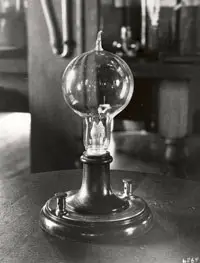 Edison's First Light bulb