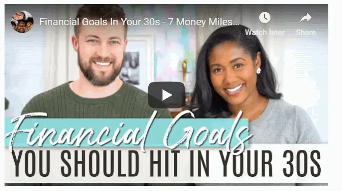 Financial Goals in Your 30's