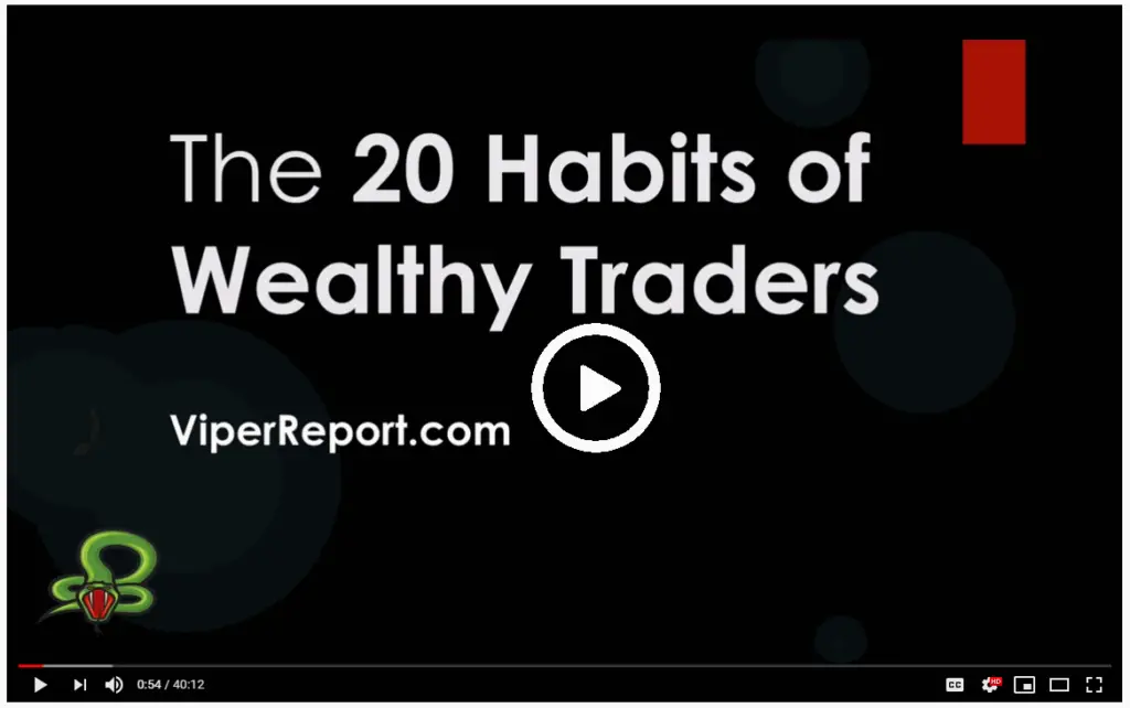 20 Habits of Wealth Traders