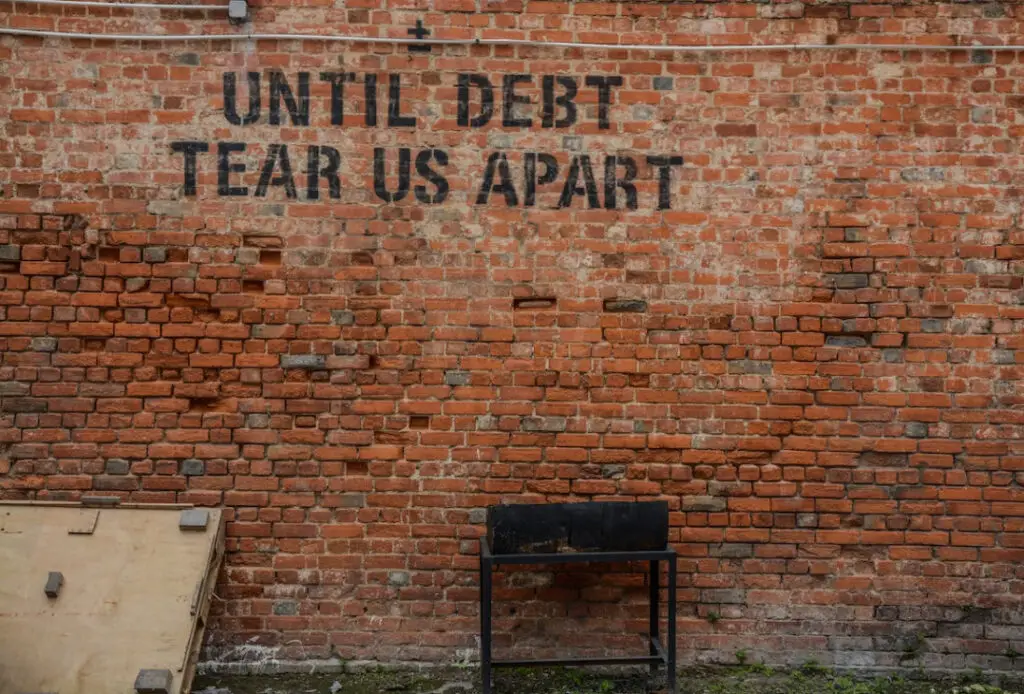 Debt tear us apart